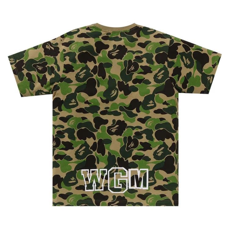 BAPE ABC Camo Shark T-Shirt Green