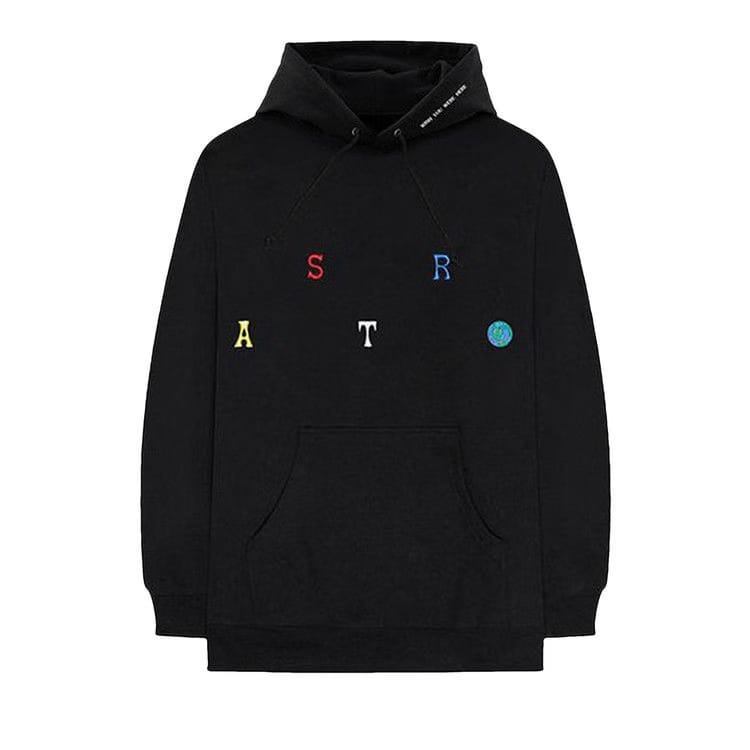 Cactus Jack by Travis Scott Astroworld Festival Hoodie Black