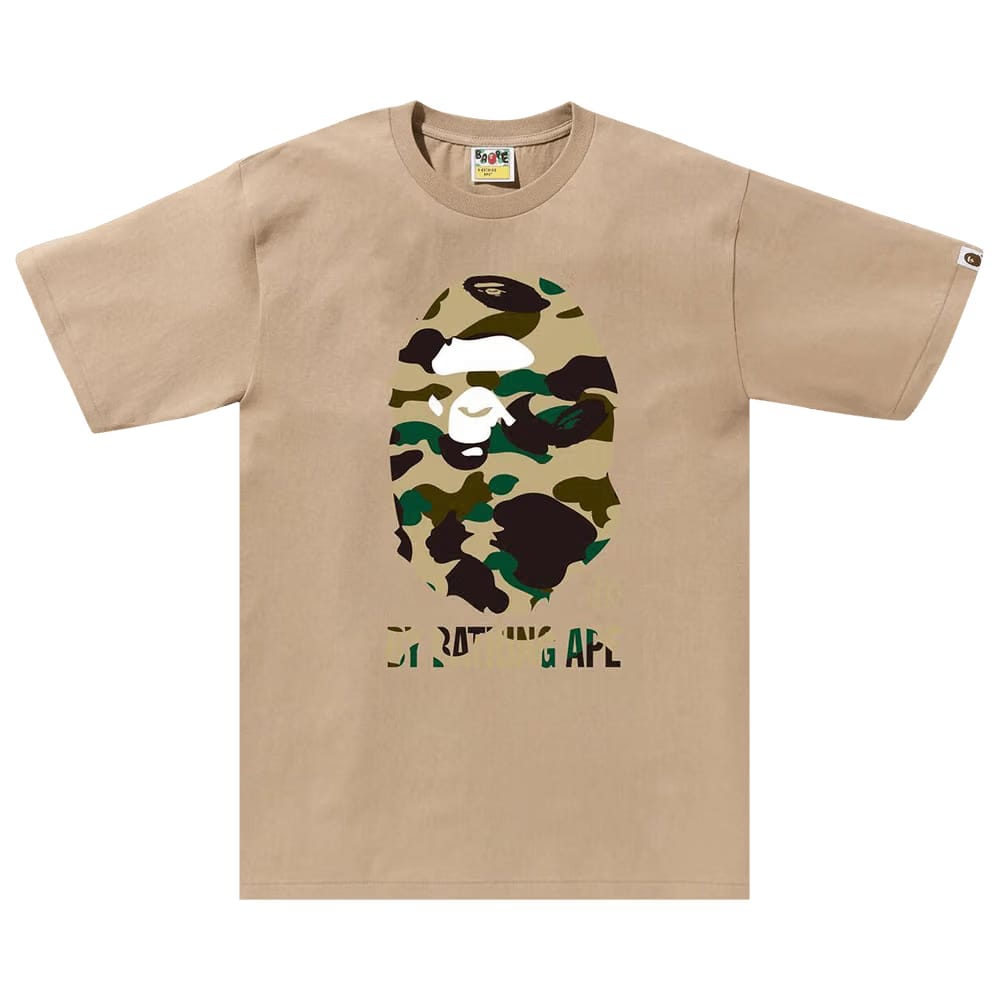 BAPE 1st Camo By Bathing Ape T-Shirt Beige/Yellow