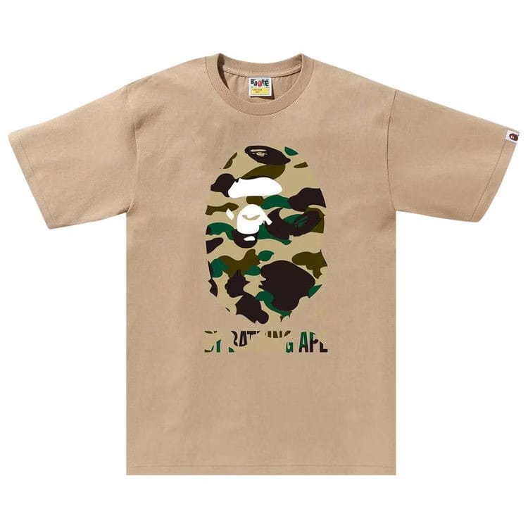 BAPE 1st Camo By Bathing Ape T-Shirt Beige/Yellow