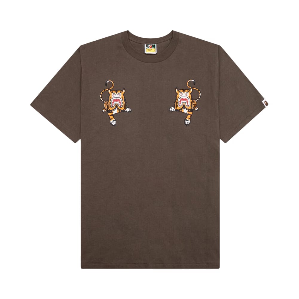 BAPE Tiger T-Shirt Brown