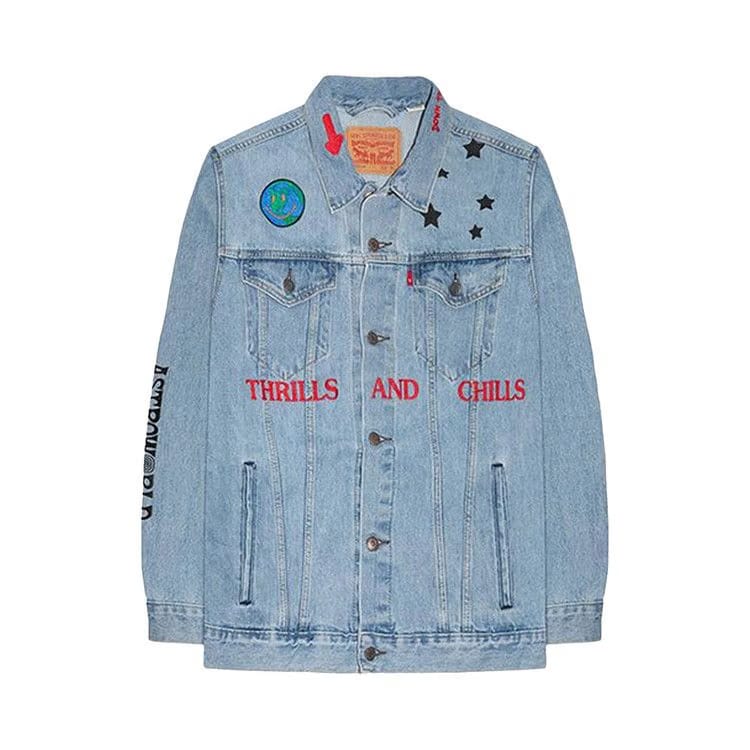 Cactus Jack by Travis Scott Astroworld x Levi's Denim Jacket Blue