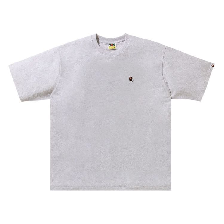 BAPE Ape Head One Point T-Shirt Grey