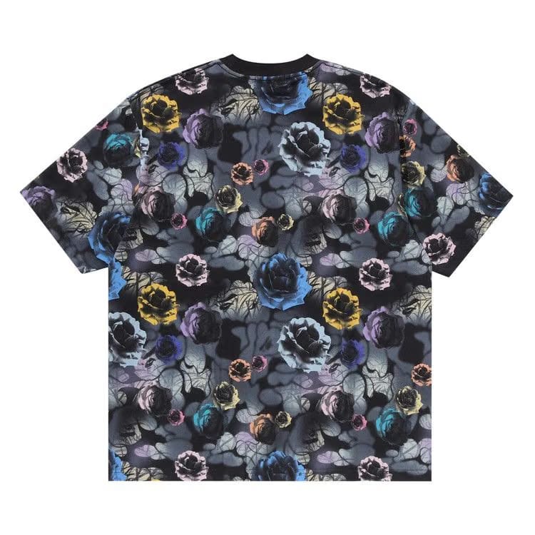 BAPE Floral Camo Logo Relaxed Fit T-Shirt Black