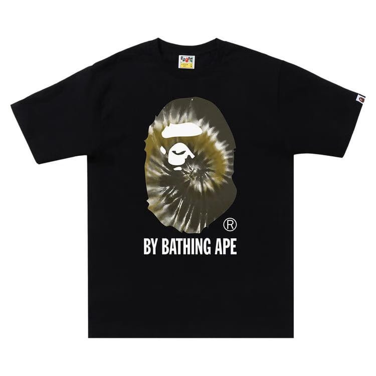 BAPE Tie Dye By Bathing Ape T-Shirt Black