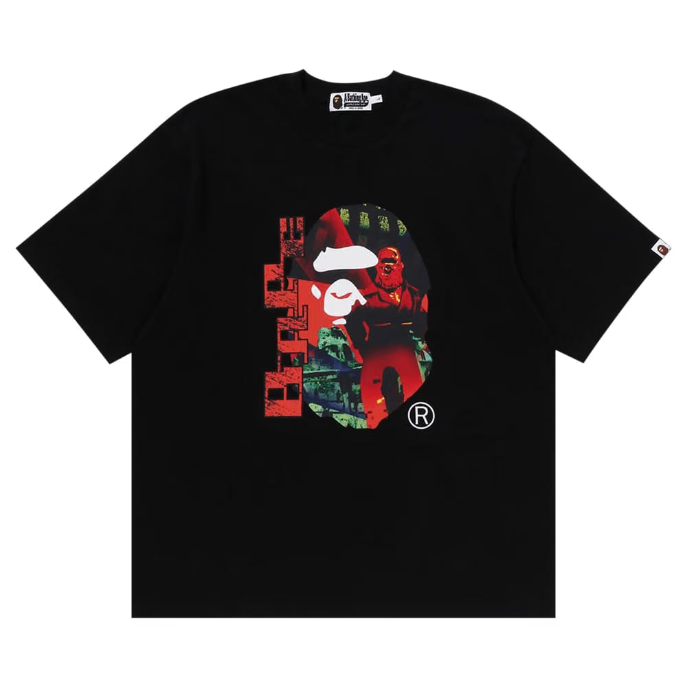 BAPE Head Graphic T-Shirt Black