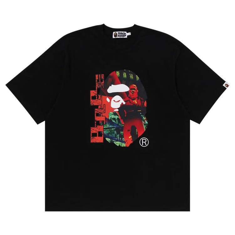 BAPE Head Graphic T-Shirt Black