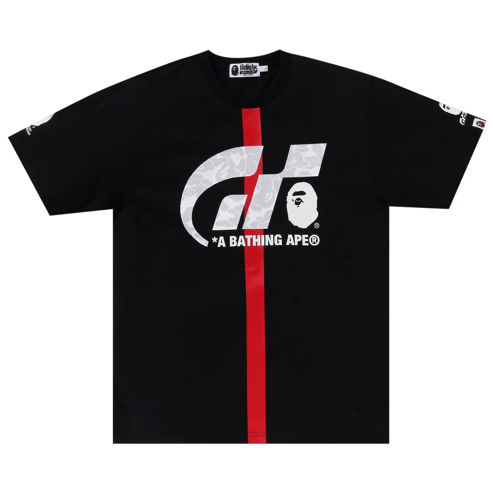 BAPE x Gran Turismo T-Shirt Black