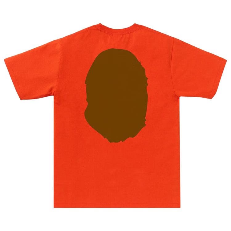 BAPE Big Ape Head T-Shirt Orange