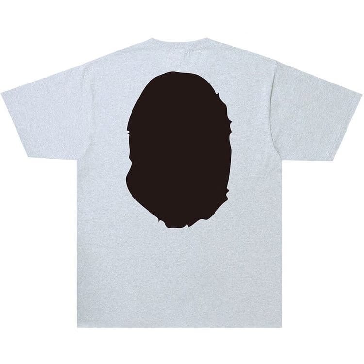 BAPE Bicolor Big Ape Head T-Shirt Grey