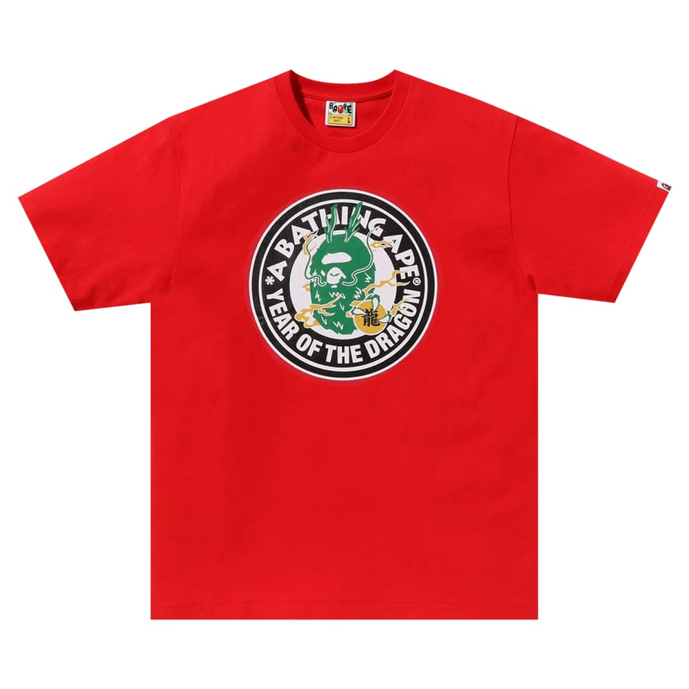 BAPE Year Of The Dragon T-Shirt Red