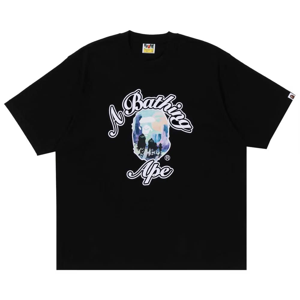 BAPE Forbidden Zone Ape Head T-Shirt Black