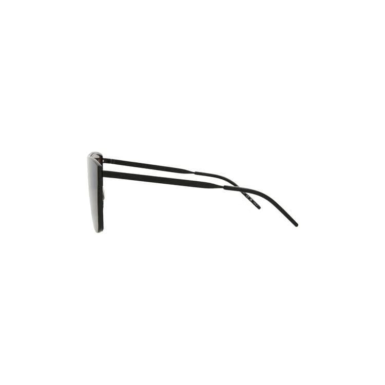 Saint Laurent Shield Sunglasses Black Black Black