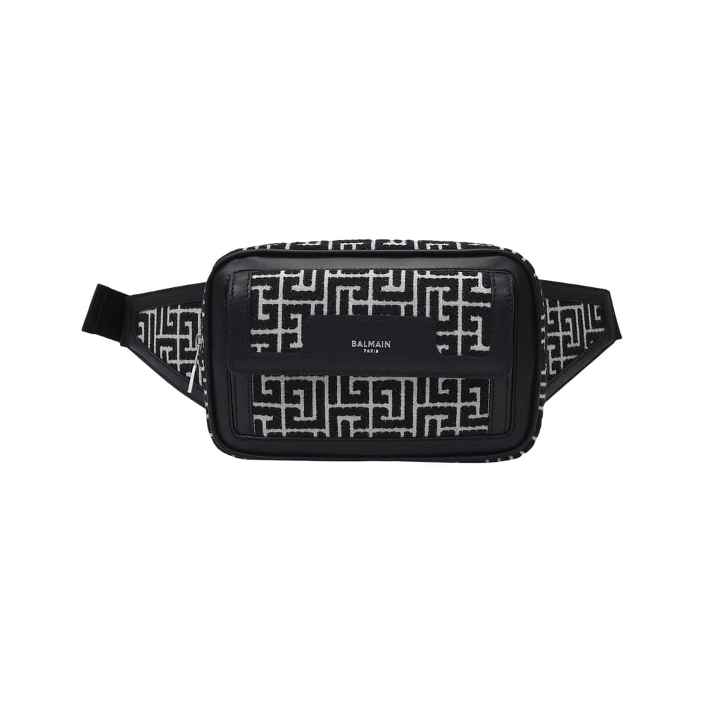 Balmain 1945 Fanny Pack Black