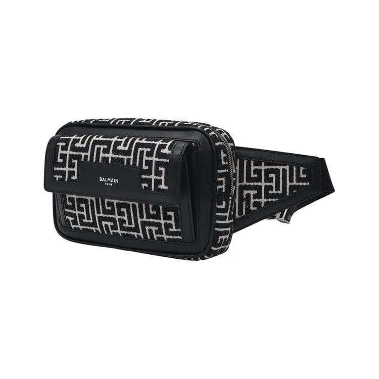 Balmain 1945 Fanny Pack Black