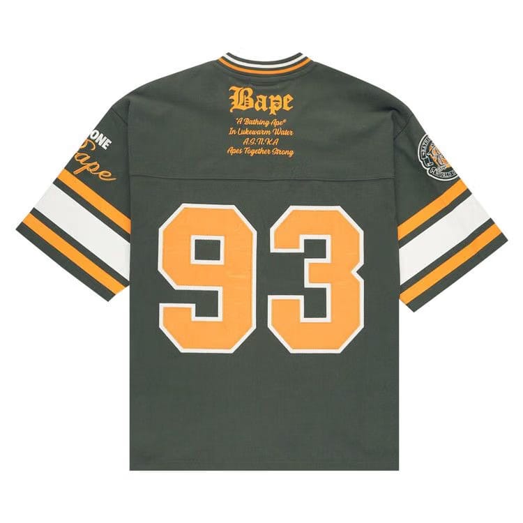 BAPE Football Jersey Green