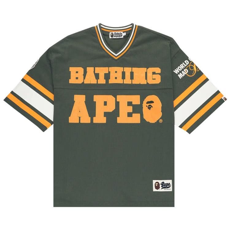 BAPE Football Jersey Green
