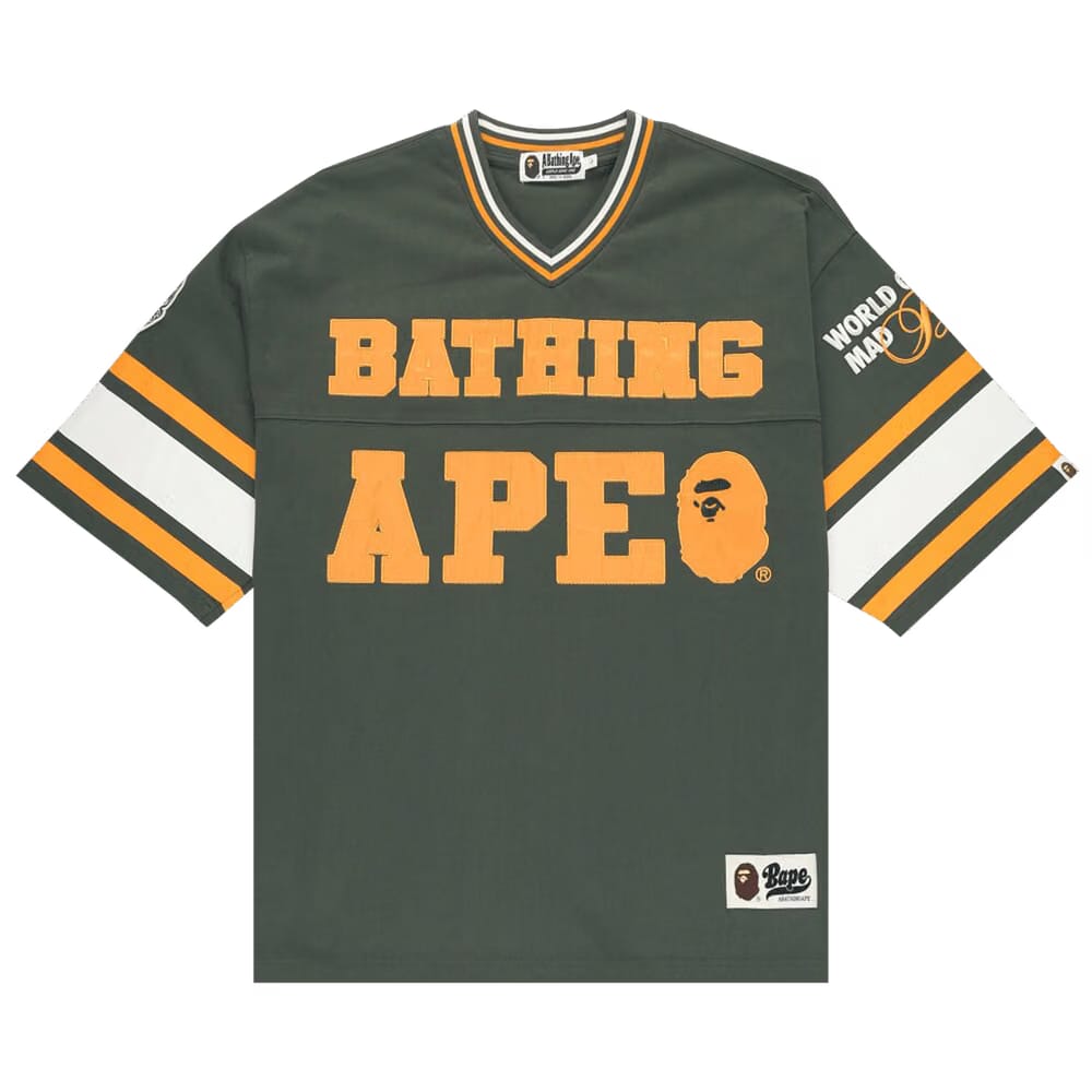 BAPE Football Jersey Green