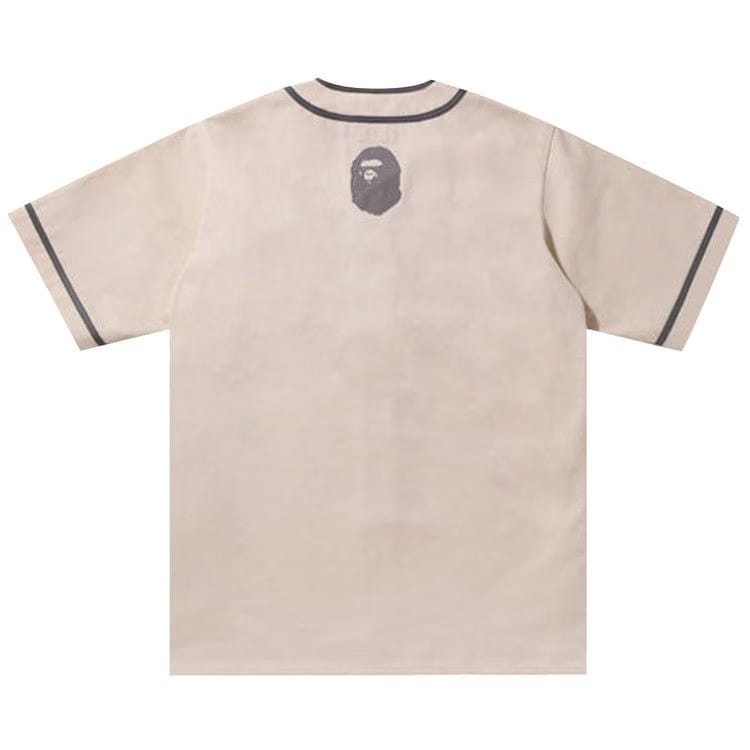 BAPE Baseball Shirt Ivory