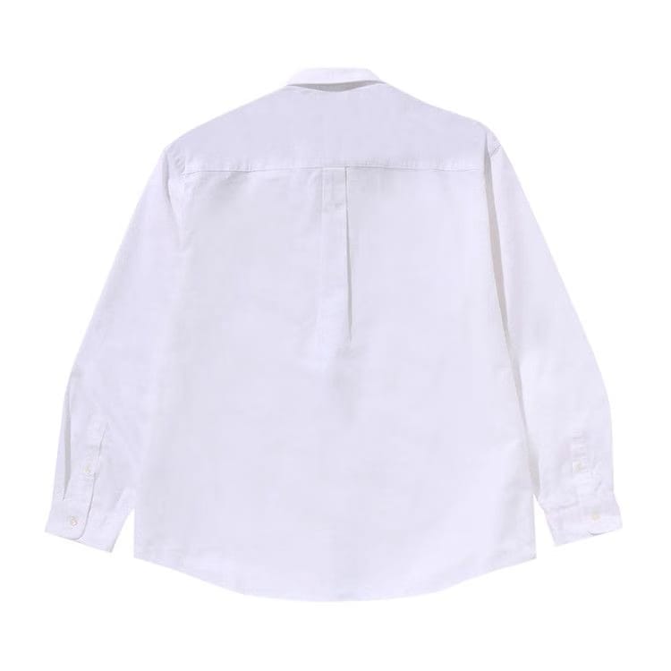 BAPE ABC Camo One Point Relaxed Fit Shirt White