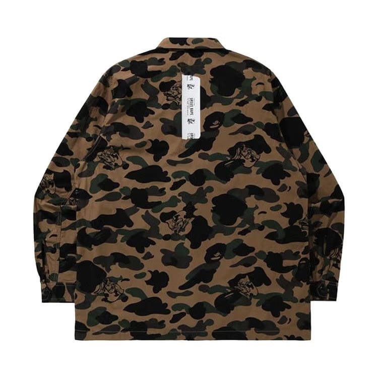BAPE Ursus Military Shirt Olive