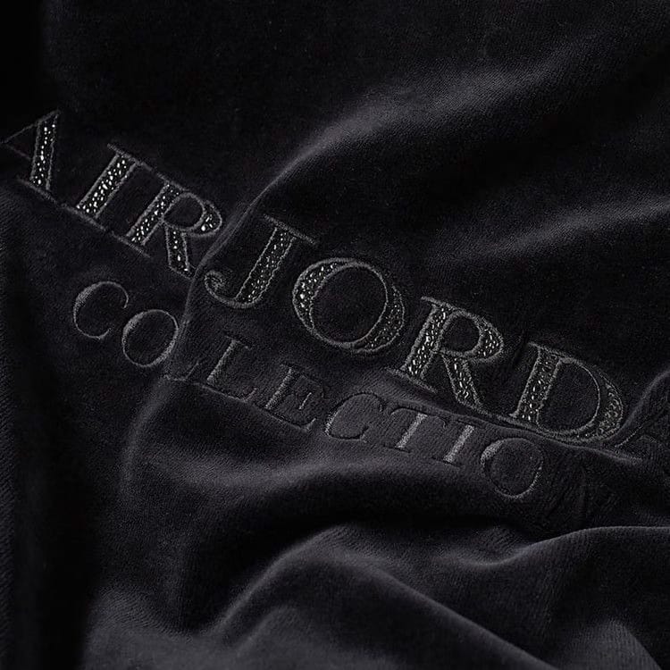 Air Jordan x OVO Velour Hoodie Black/Metallic Gold