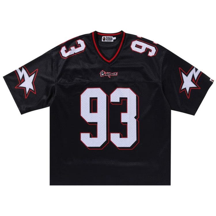 BAPE Football Relaxed Fit T-Shirt Black