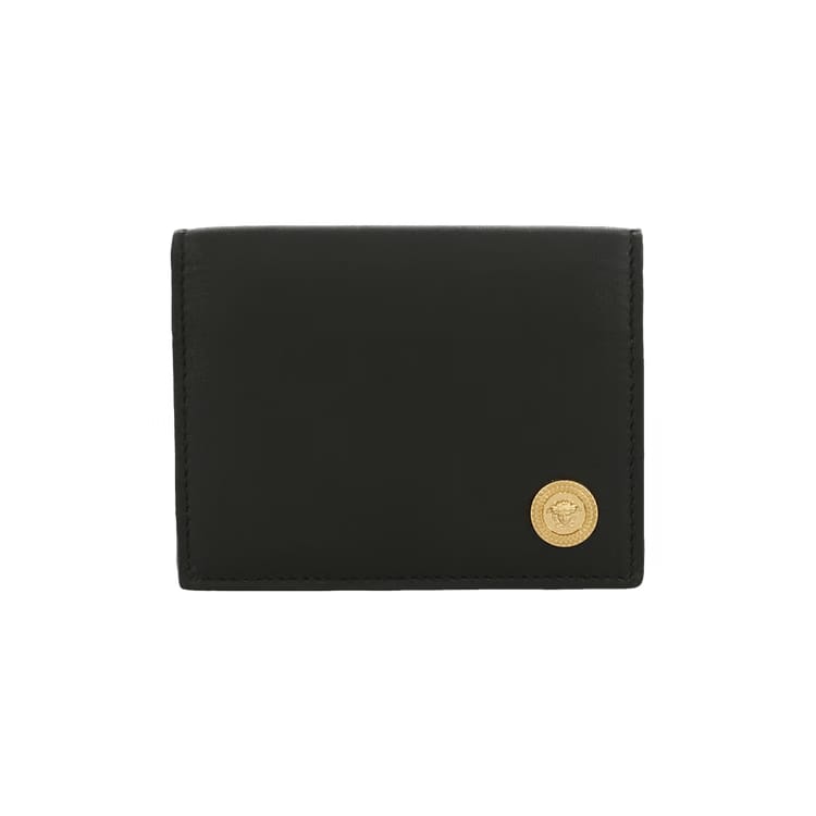 Versace Medusa Biggie Bifold Wallet Black/Gold