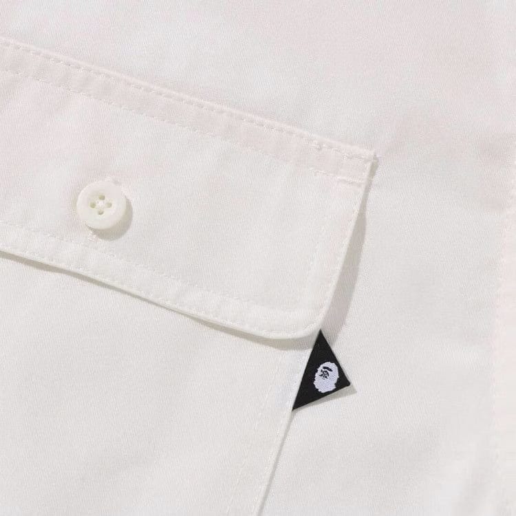 BAPE Long-Sleeve Shirt White