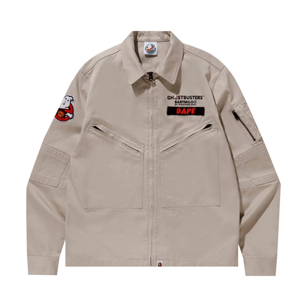 BAPE x Ghostbusters Baby Milo Shirt Beige