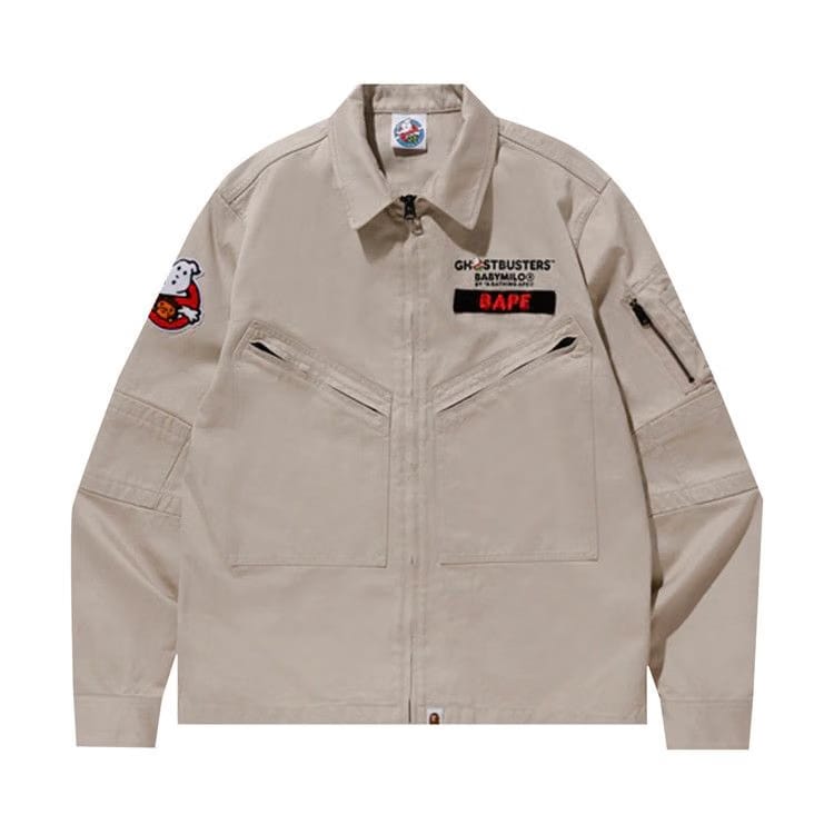BAPE x Ghostbusters Baby Milo Shirt Beige