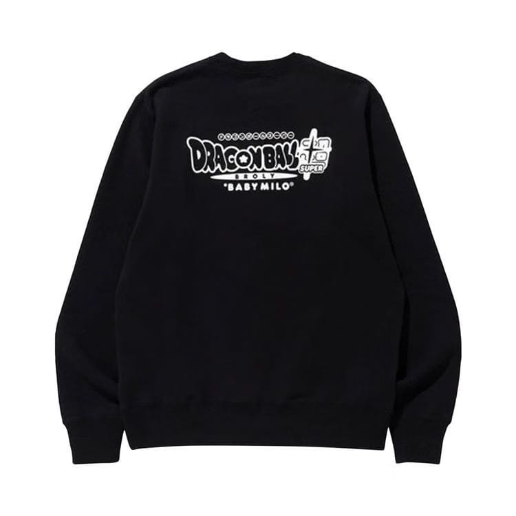 BAPE x Dragon Ball Z Super Golden Frieza Crewneck Black