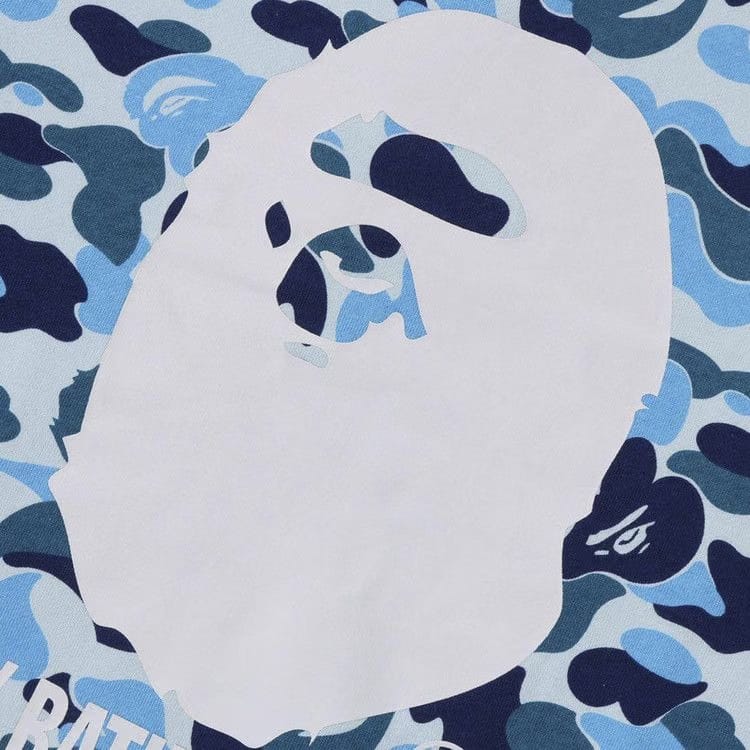 BAPE ABC Camo By Bathing Ape Crewneck Sweat Blue
