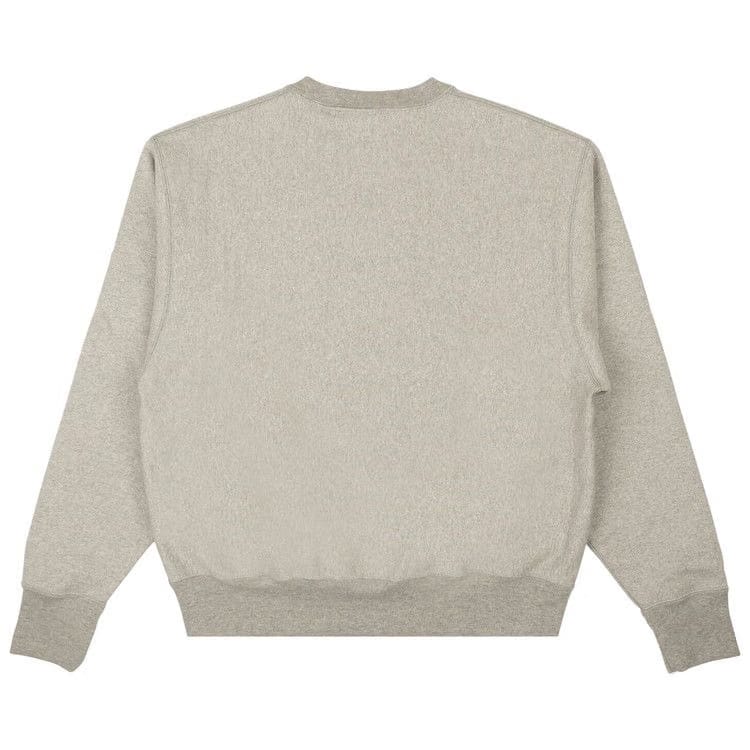 BAPE Classic Busy Works Crewneck Sweatshirt Heather Grey