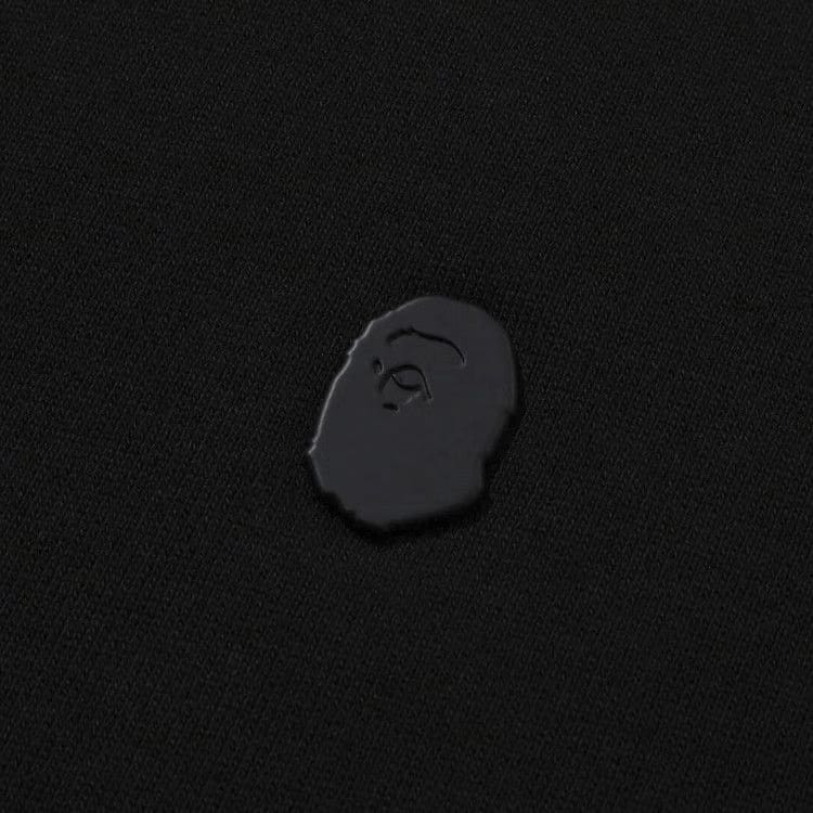 BAPE One Point Relaxed Fit Crewneck Sweatshirt Black
