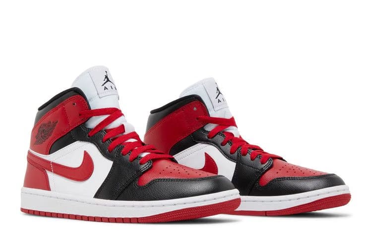 Wmns Air Jordan 1 Mid Alternate Bred Toe