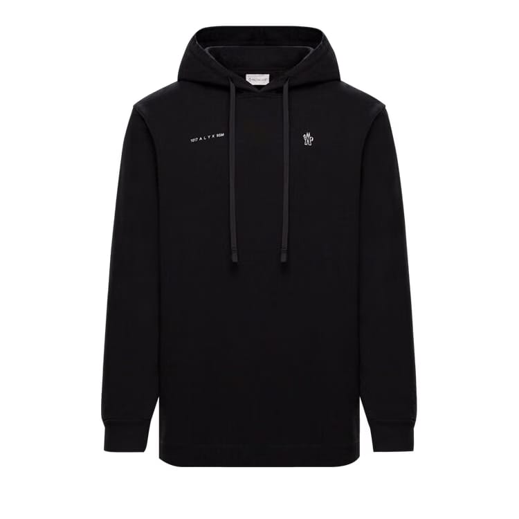 Moncler Genius x 1017 ALYX 9SM Recycled Cotton Hoodie Black