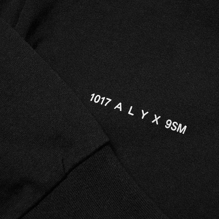 Moncler Genius x 1017 ALYX 9SM Recycled Cotton Hoodie Black