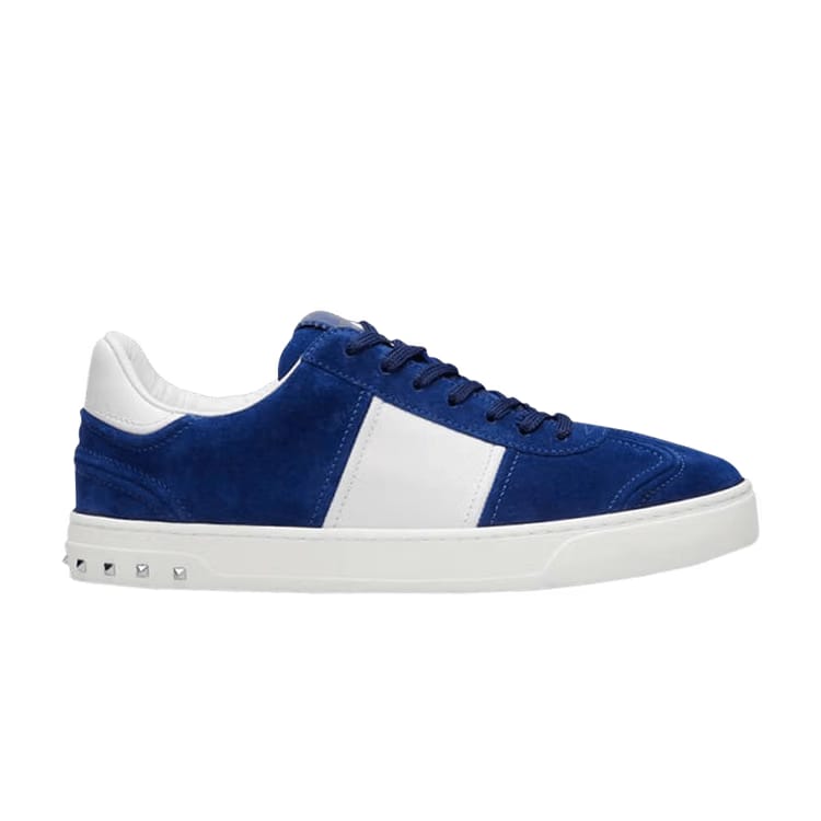 Valentino Rockstud Fly Crew Sneaker Blue