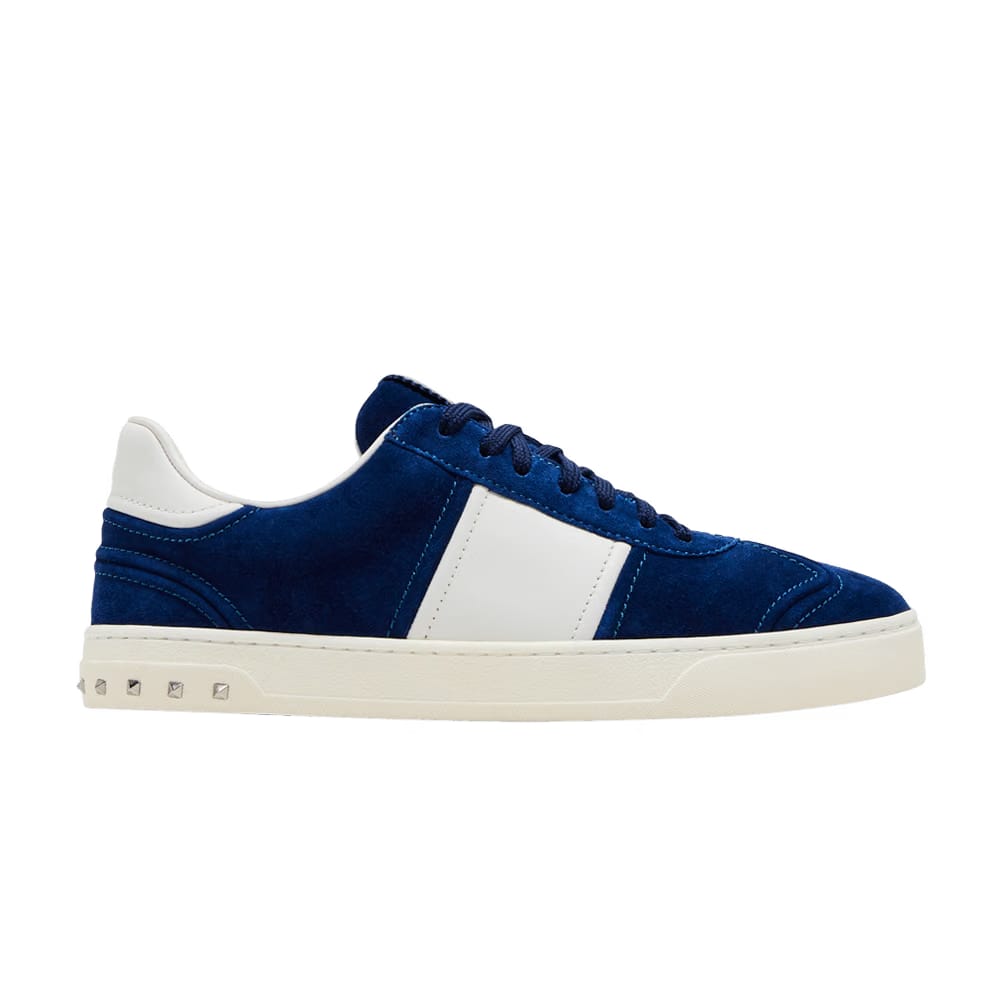 Valentino Rockstud Fly Crew Sneaker Blue