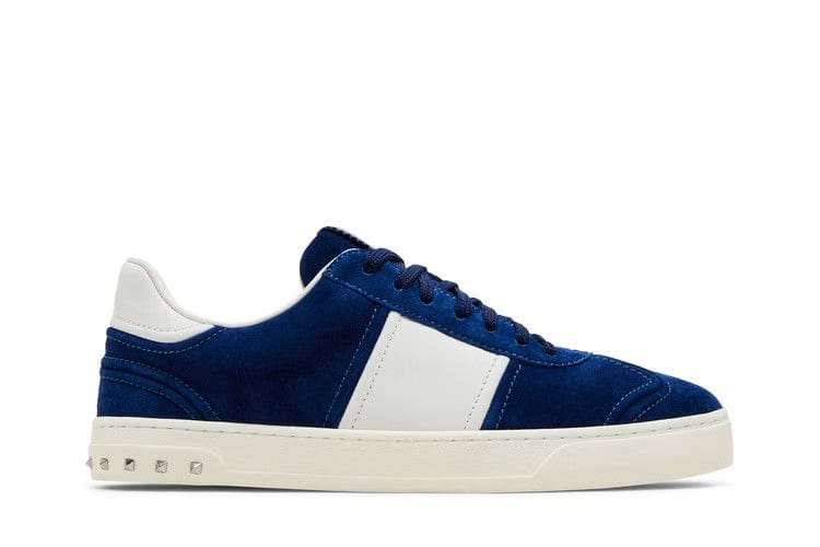 Valentino Rockstud Fly Crew Sneaker Blue