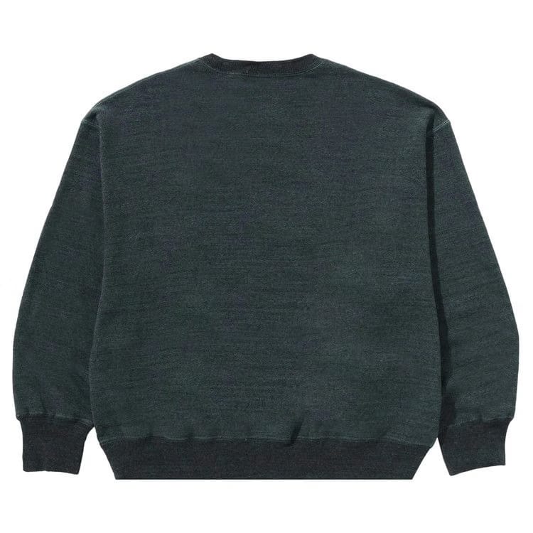 BAPE Over Dye Busy Works Relaxed Fit Crewneck Sweatshirt Green