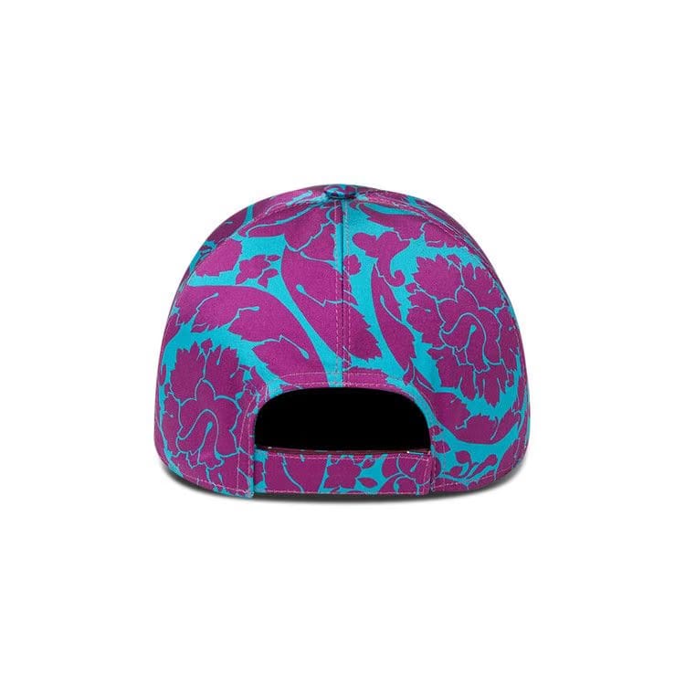 Versace Barocco Silhouette Cap Teal/Plum