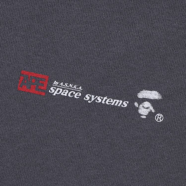 BAPE Relaxed Fit Crewneck Charcoal
