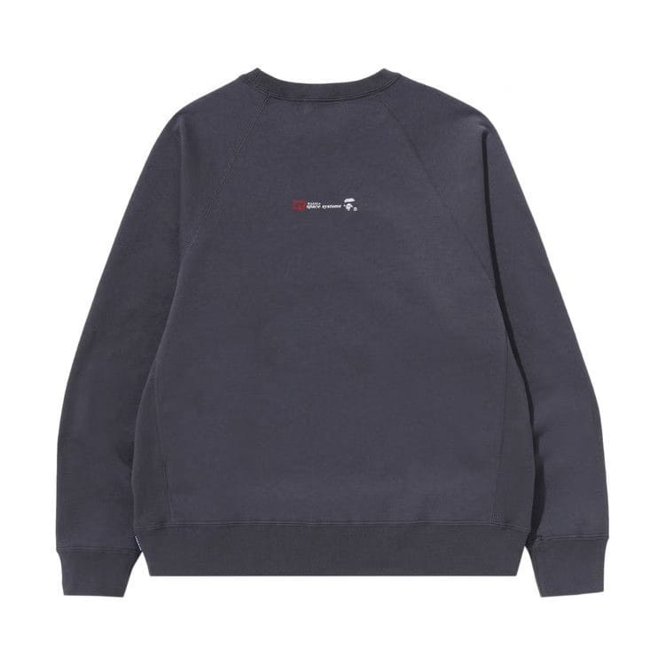 BAPE Relaxed Fit Crewneck Charcoal