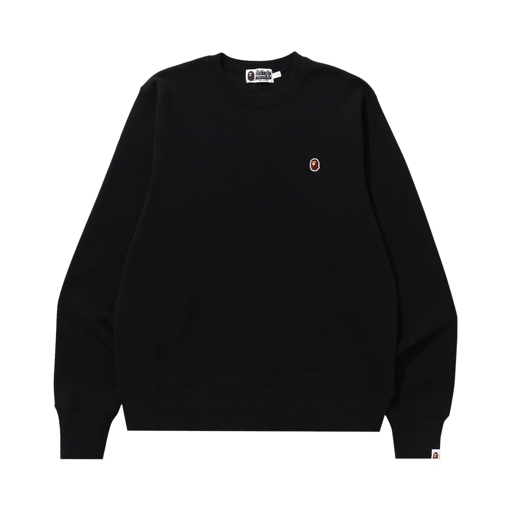 BAPE One Point Crewneck Black