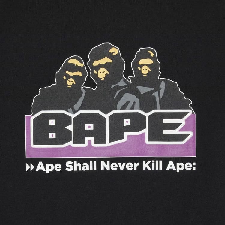 GOAT Exclusive BAPE Archive Crewneck In Black