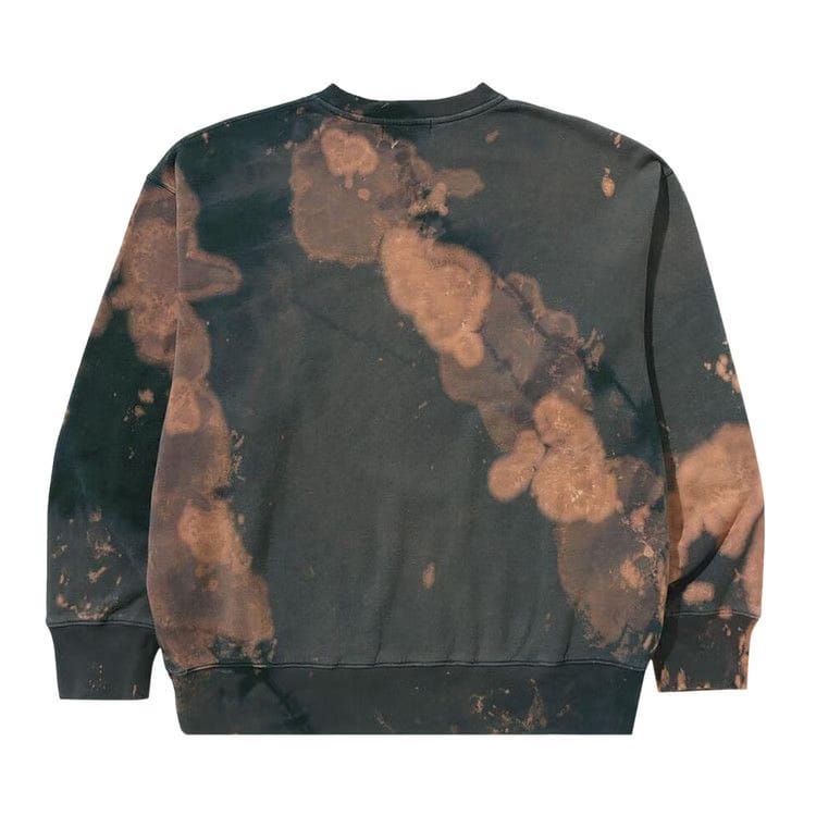 BAPE Tie Dye Ape Head Relaxed Fit Crewneck Sweatshirt Beige