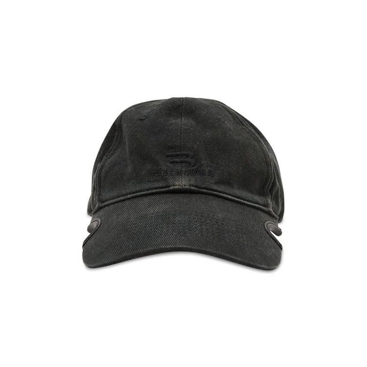 Balenciaga Baseball Cap Black