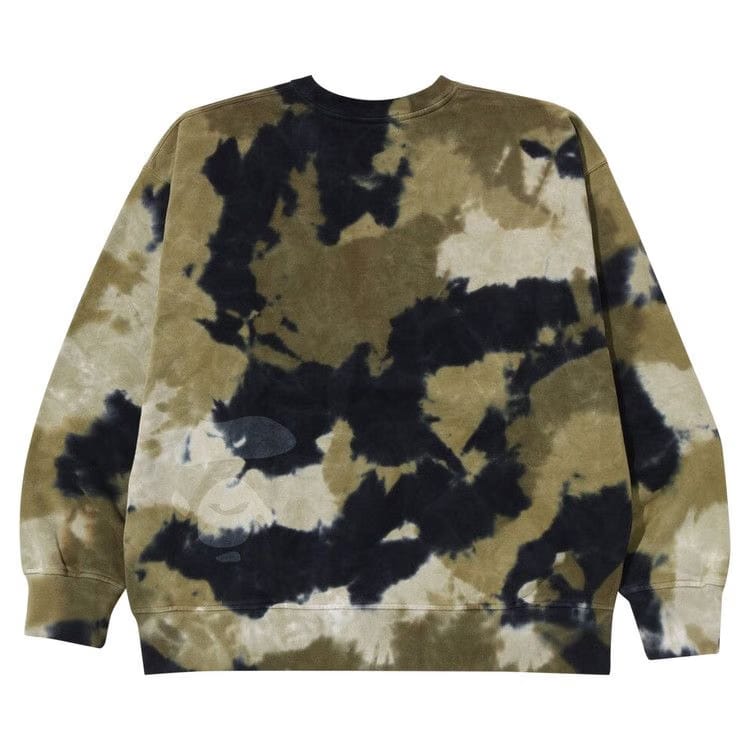 BAPE Chusen Loose Fit Crewneck Olive Drab